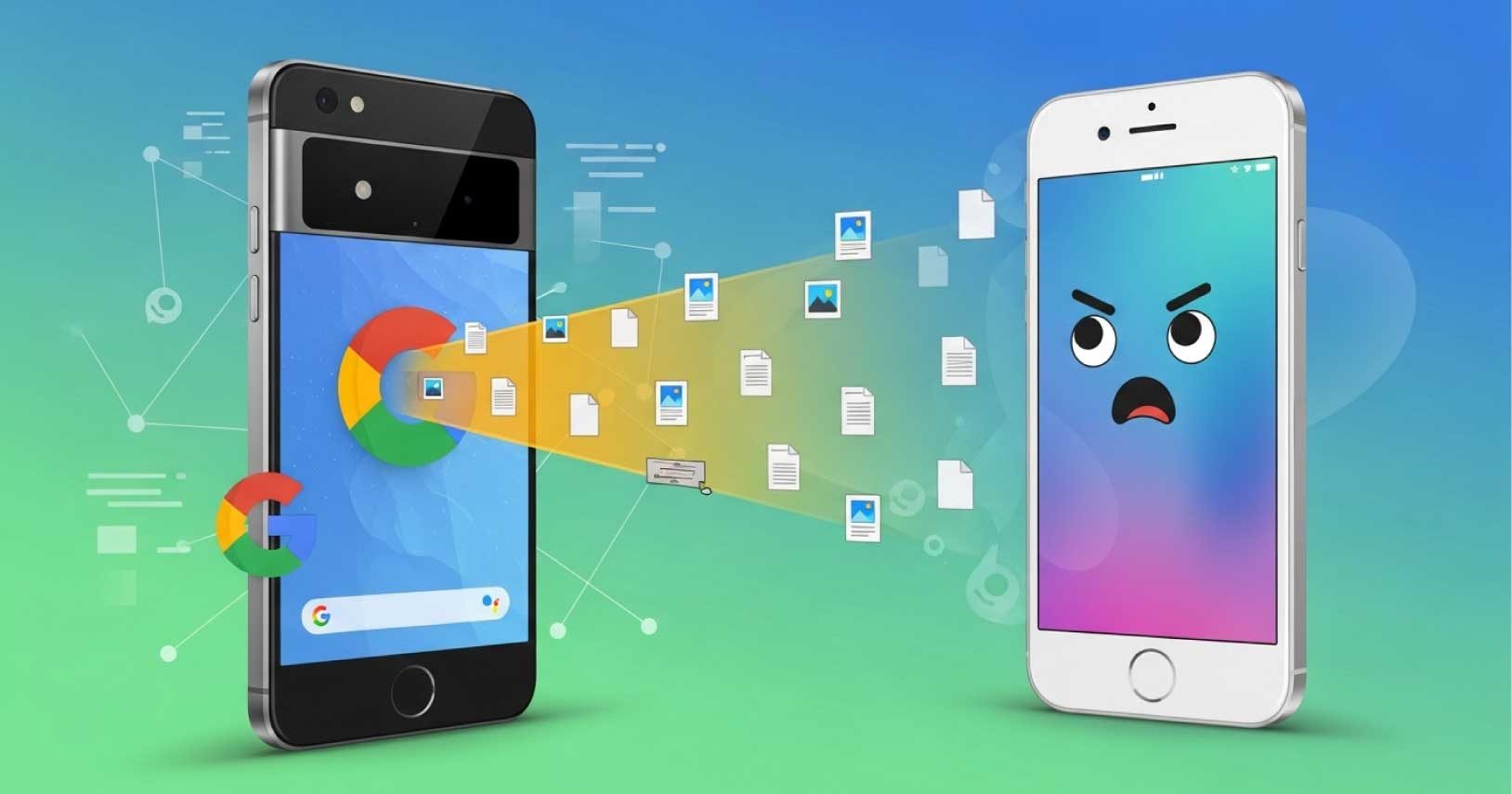 Google Pixels Can Now 'AirDrop' Files to iPhones